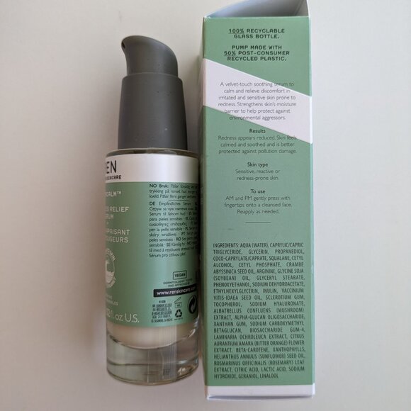 NIB REN Skincare Evercalm Redness Relief Serum - Picture 4 of 4